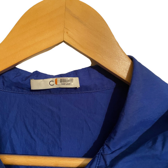 CO Maxi Dress Collar Blue Size L - Picture 9 of 11